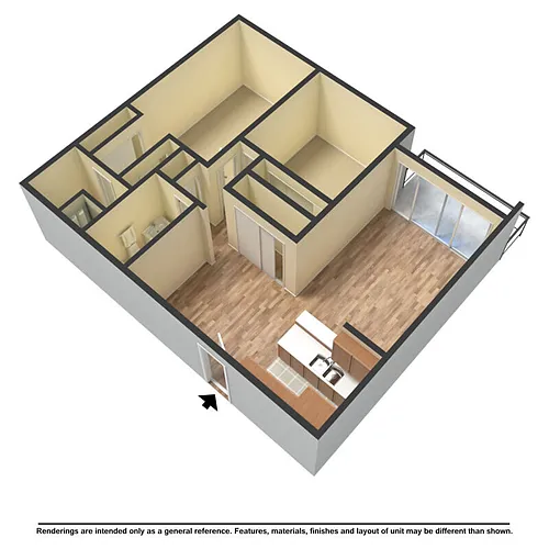 Floor plan 2X2WR