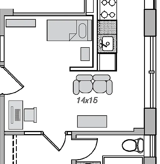Embassy Tower Apartments — Photo 22