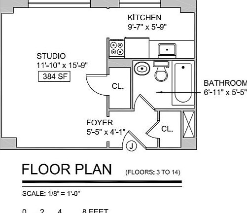 2nd image of 166 2nd Ave APT 12J