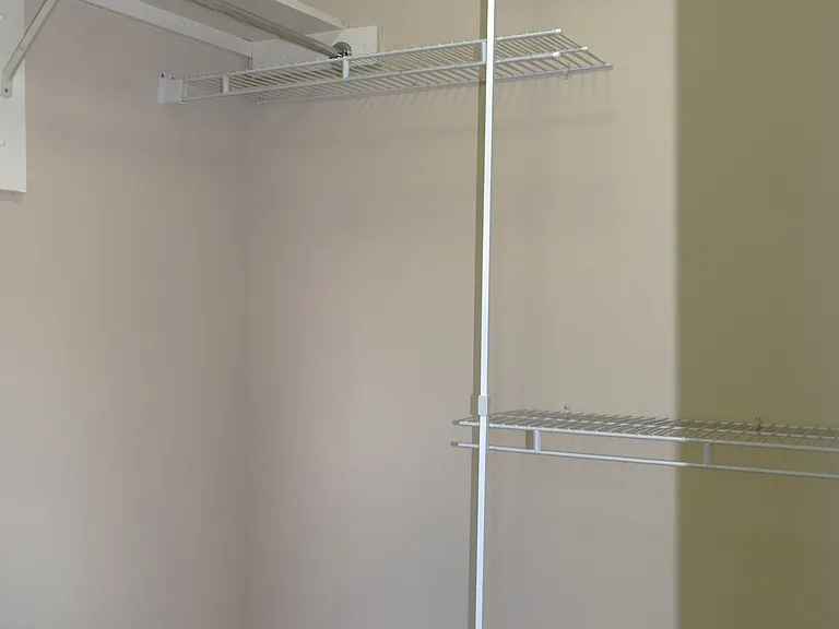 Master bedroom walk-in closet