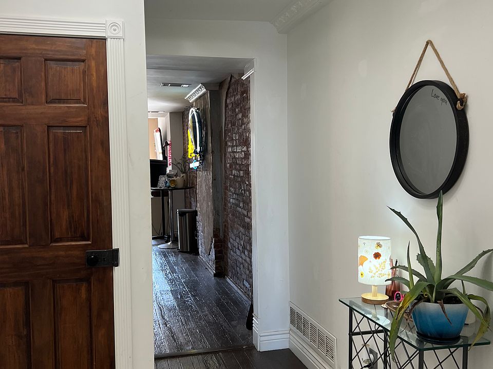 Entrance to 2nd floor looking toward living dining area.