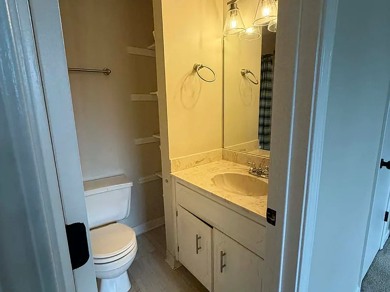 Private bathroom attached