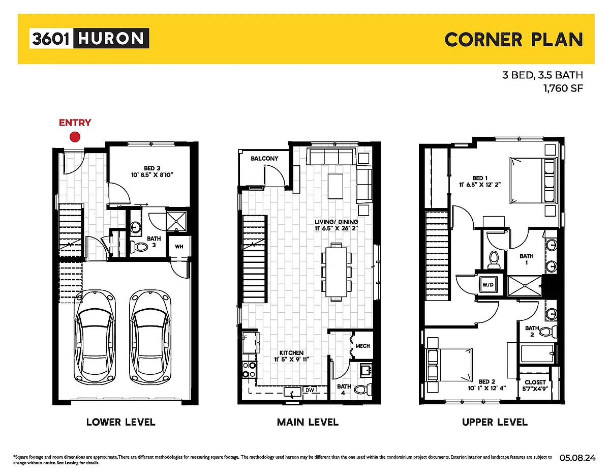 Floor plan Corner Plan