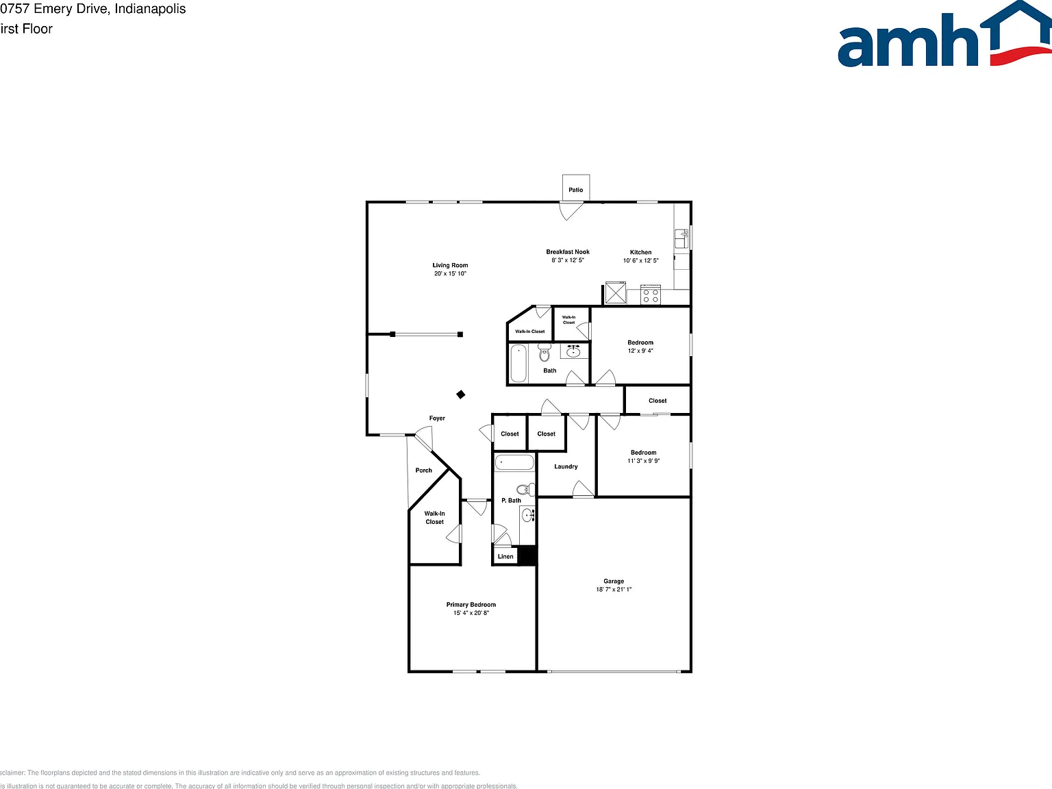 3 bed, 2.0 bath, 1758 sqft, $1,985 — Photo 2