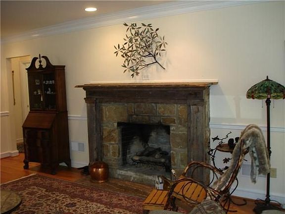 Living Room and Fireplace