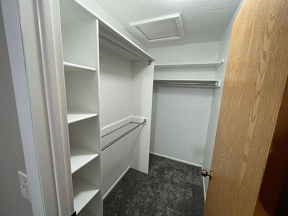 Master walk in closet