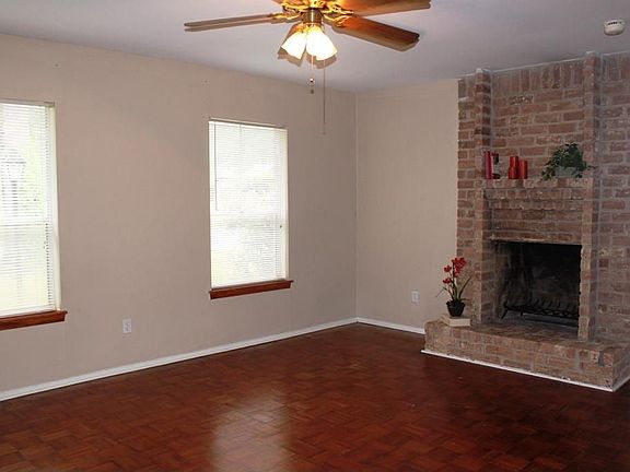 Wood burning Fireplace is the focal point of the Living room.