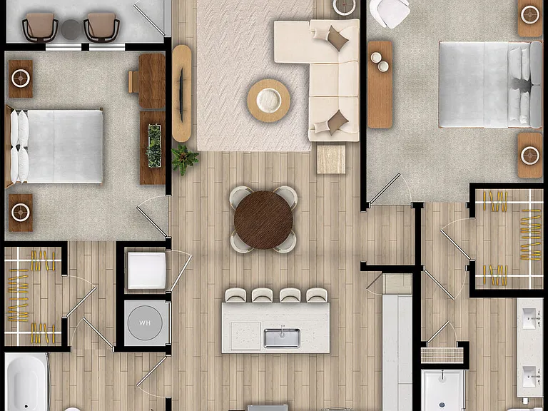 B2 floor plan Southhaven