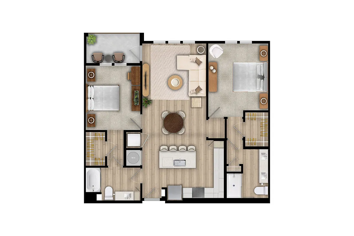 Floor plan B2