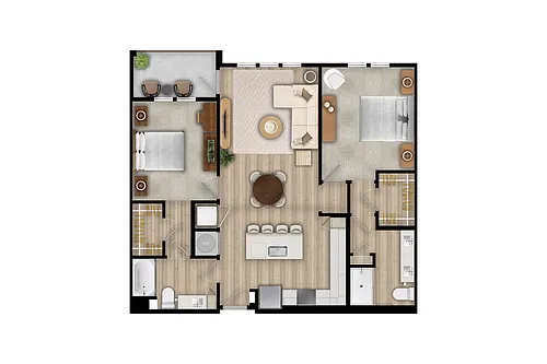 Floor plan B2
