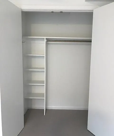 Large closet, one of many.