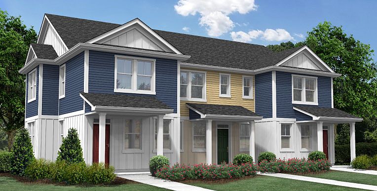 Creekside Triplex Building Elevation B