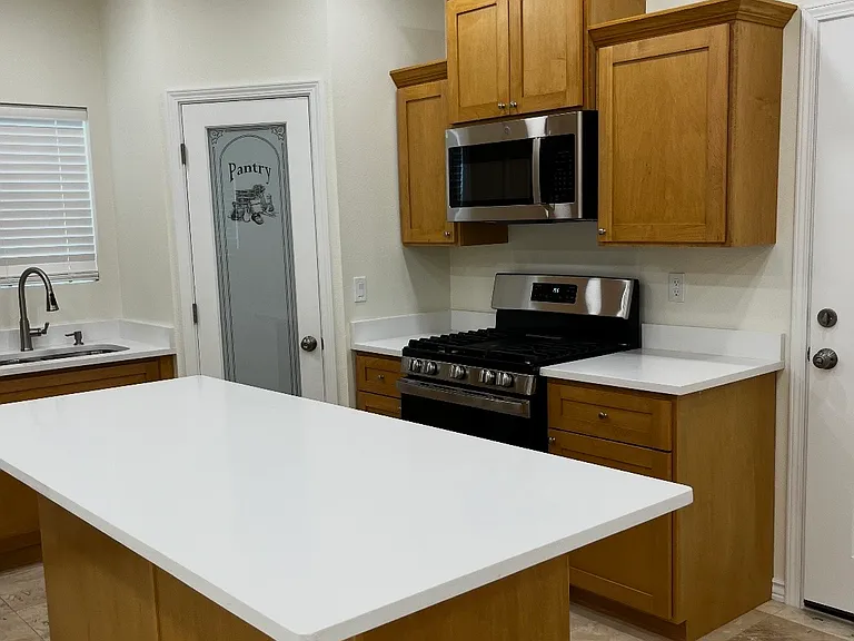 Kitchen, with big pantry