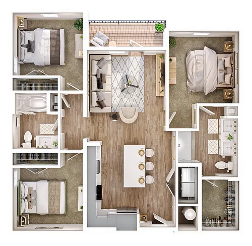 Floor plan C1