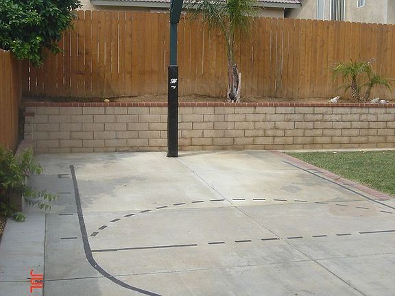 3 key Practice Court (Bison Brand)