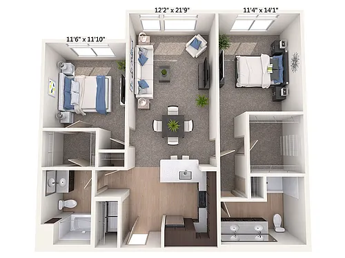 Floor plan B10-Esp
