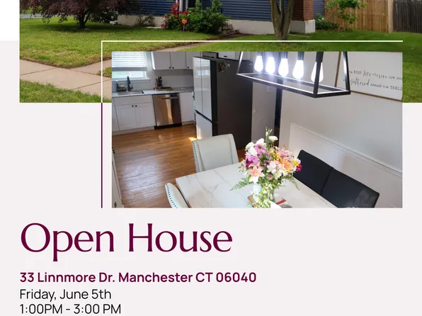 33 Linnmore Drive, Manchester, CT 06040