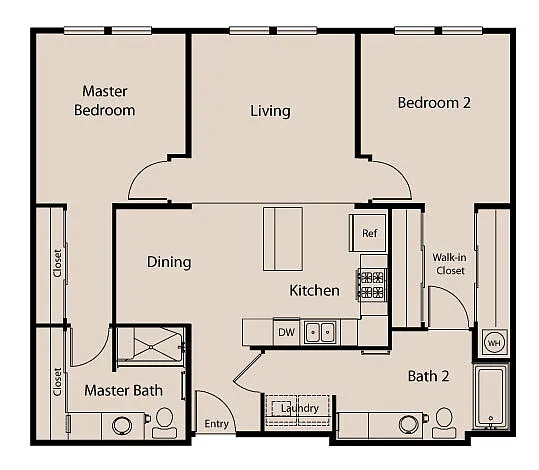 Floor plan 2A