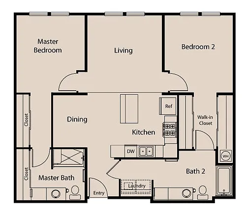 Floor plan 2A