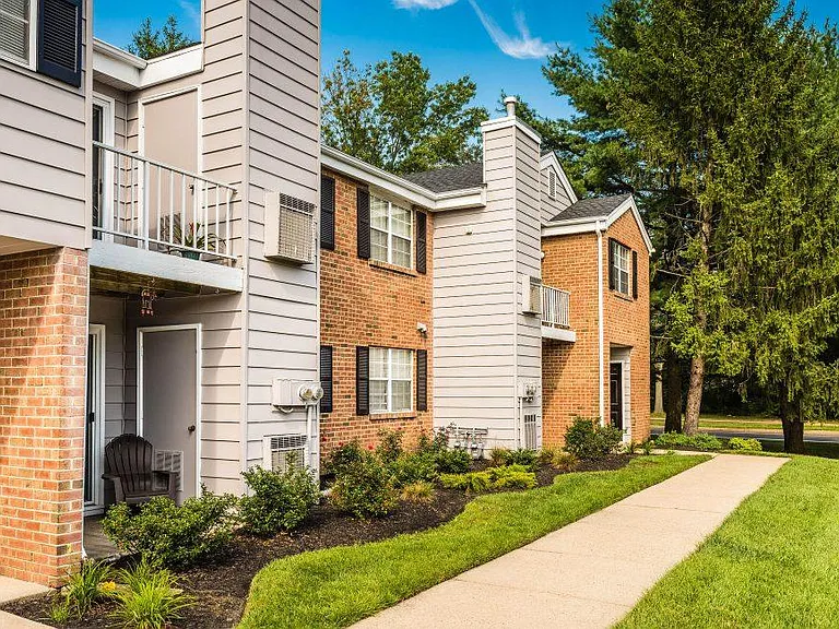 Walkways And Lush Green Manicured Lawns