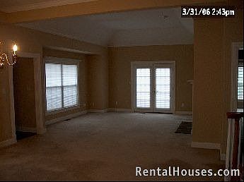 large great room with doors to patio