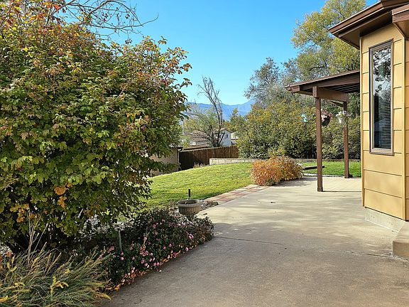 View of the mountains from backyard