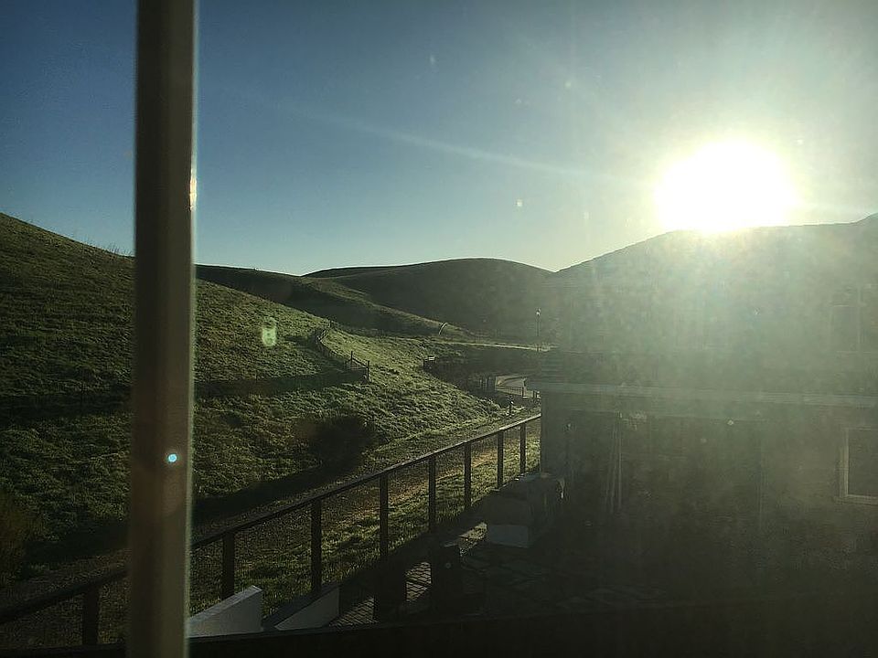 Sunrise at the back yard