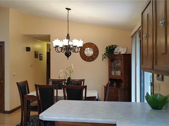 Kitchen view dinning area