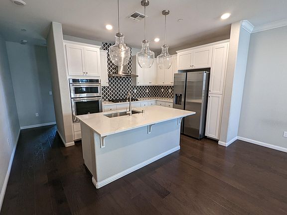Kitchen and living room