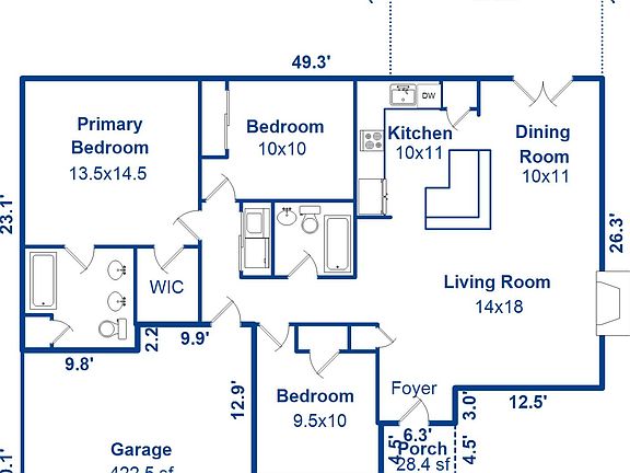 2nd image of 1099 Farmington Rd