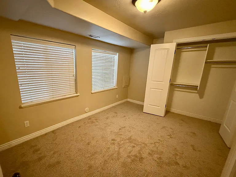 Basement bedroom