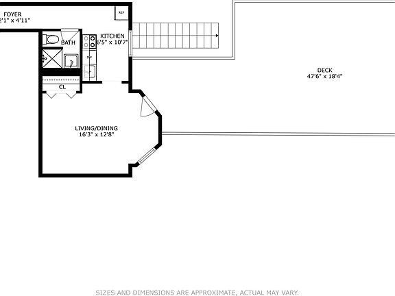 2nd image of 487 Clinton Ave #D1