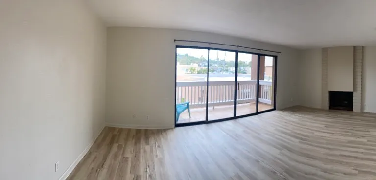 Living Room and Balcony