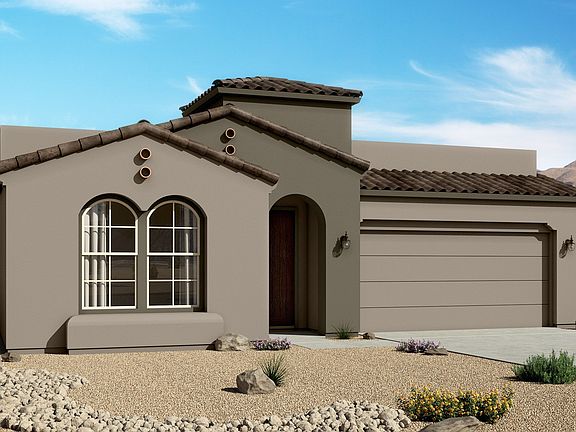 Los Diamantes 1920 Spanish Colonial Rendering