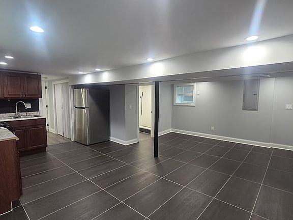 Living room, dining room, kitchen