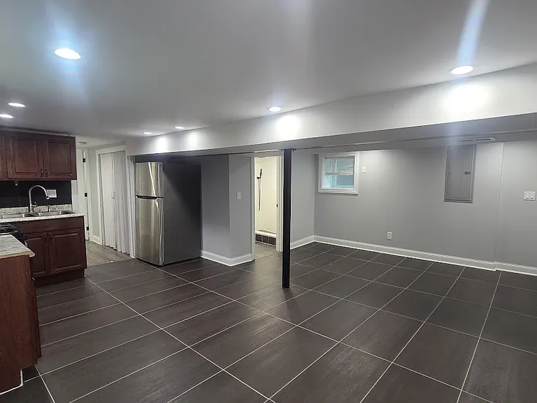 Living room, dining room, kitchen