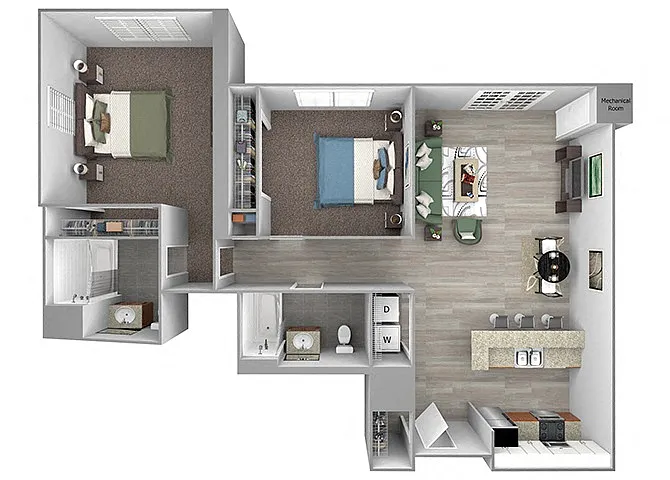 Floor plan B01