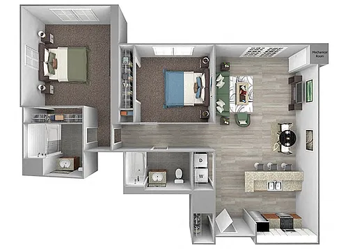 Floor plan B01