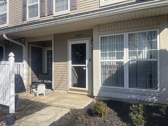 Porch and entrance to the property