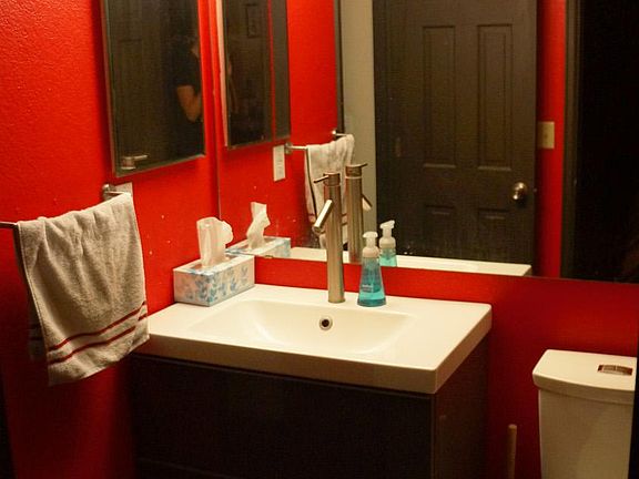 Updated Toilet, Sink and Vanity 