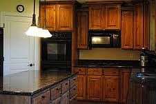 kitchen with granite tops