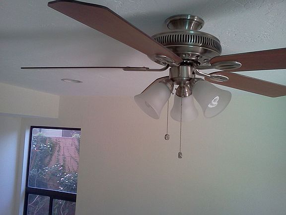 7 new brush nickel fans