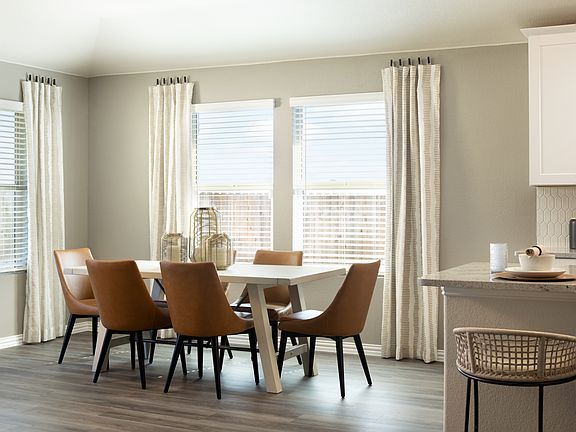 Enjoy dinners around the dining table
