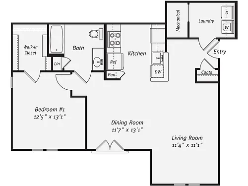 Floor plan AF1