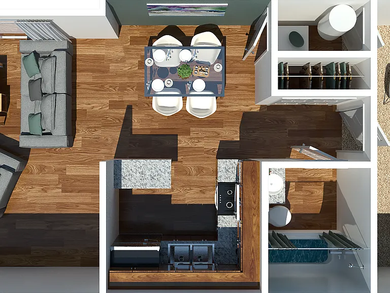 One Bedroom One Bedroom