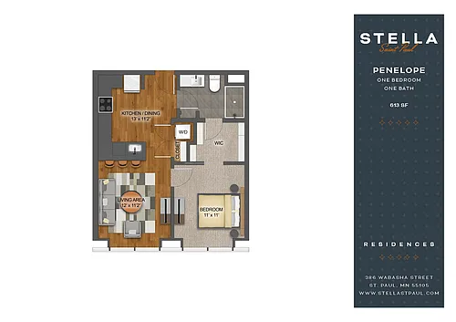 Floor plan Penelope