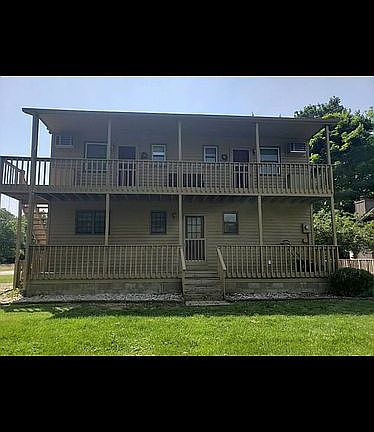 Rear of home