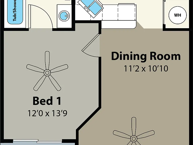 1 Bdrm _ 150 Bldg (A) _ 788 sq. ft 1 Bdrm _ 150 Bldg (A) _ 788 sq. ft