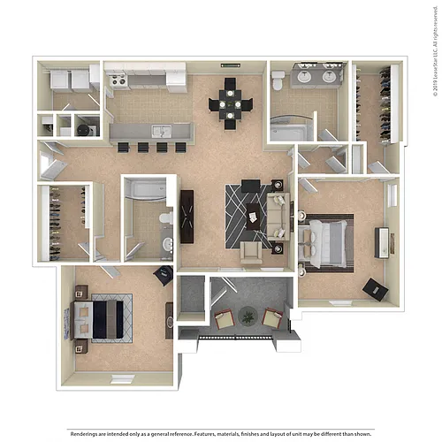 Floor plan The Calloway