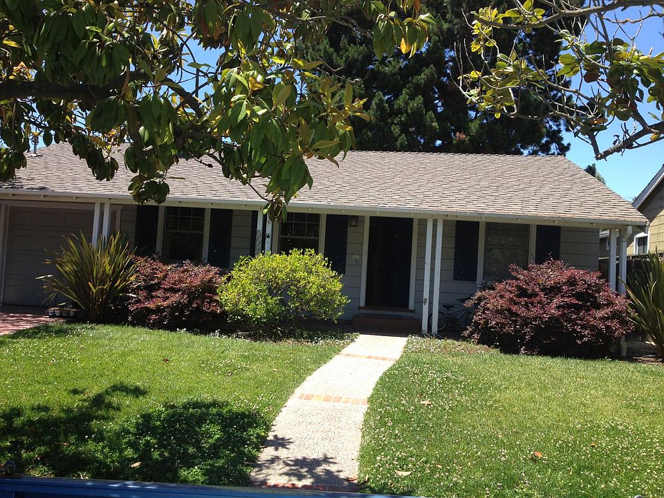 front of the house